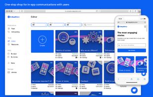 InAppStory is a SaaS company that helps teams seamlessly create customized Stories in the apps/mobile web products.