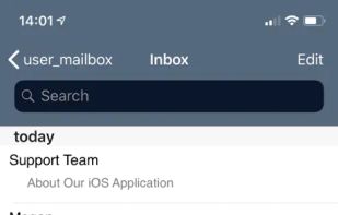 Inbox.lv screenshot 2
