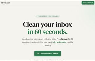 InboxClean screenshot 1