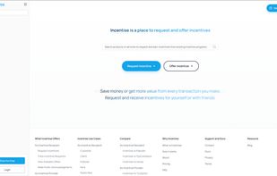 Homepage of incentise