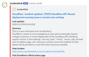 IncidentHub screenshot 2