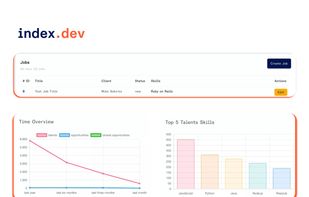 Index.dev platform screenshot 1