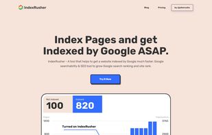 IndexRusher: Your SEO accelerator