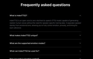 IndexTTS screenshot 2