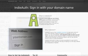 IndieAuth screenshot 1