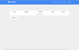 Indietests screenshot 1