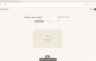 Uploading a clothing photo so Indutus can add and organize the item in the user's wardrobe.