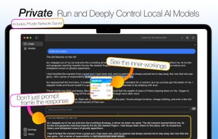 See and control the inner workings.