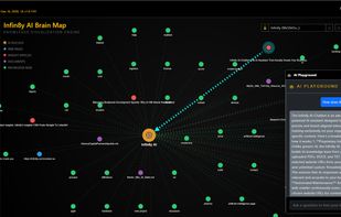Real time interaction with your RAG data - see in real time how interactions with the bot find their answers from your data!