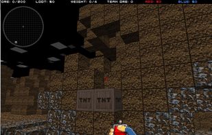 Infiniminer screenshot 3