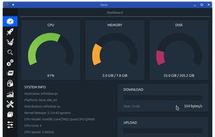 Infinitive OS screenshot 3