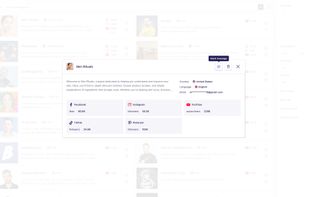 Influeencer screenshot 1