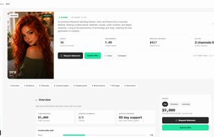 InfluencerMkt screenshot 1