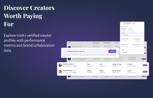Discover creators