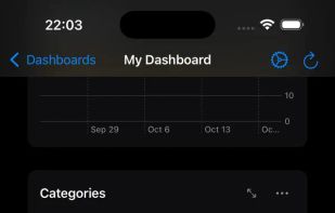 InfluxDB Dashboard screenshot 3