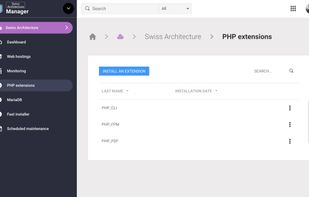 Infomaniak Managed Cloud Server screenshot 2