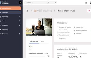 Infomaniak Video Streaming screenshot 1