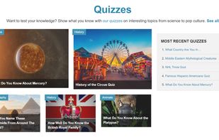 Infoplease screenshot 1