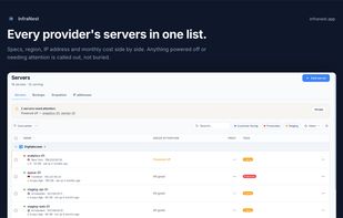 Server Management — Cloud servers across providers