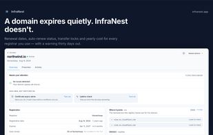 Domain Management — Manage domains across providers