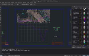 ## Your plane is opened by any CAD

Save to DWG r2000 and the file opens in AutoCAD, BricsCAD, ZWCAD, or the program your colleague uses. And what IngeCAD doesn’t understand doesn’t touch it: it’s still intact inside the file.