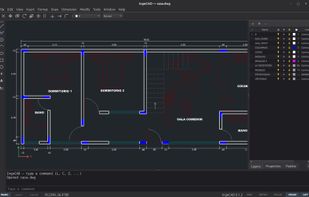 ## Open your files without converters

DWG and DXF directly, with double click. GNU LibreDWG travels within IngeCAD: you don’t install anything apart and you never see an intermediate file.