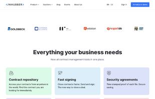 All contract management tools in one place. Contract repository: Fast signing: Security agreements: Document analysis: Workflows: Workspaces: