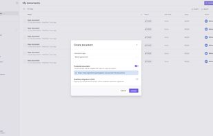 Create document-example