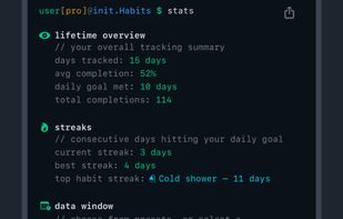 init.Habits screenshot 2
