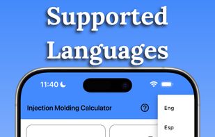 Injection Molding Calculator screenshot 3