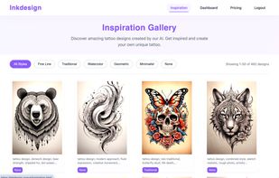 Inkdesign screenshot 1