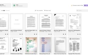 Processing Queue: every file is recognized in the background