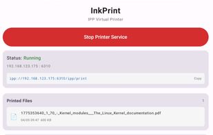 InkPrint screenshot 1