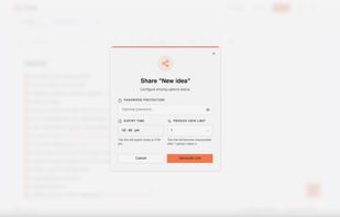 Inkrypt private tab share