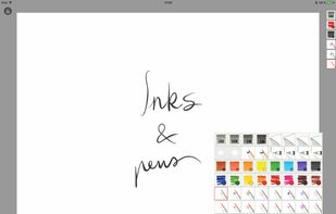 Inks and Pens screenshot 1