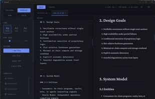 Inkwell Markdown Editor screenshot 1