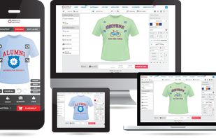Inkybay empower your print shop to offer outstanding customization experiences, whether you sell Apparel, promotional items, mats or bicycle