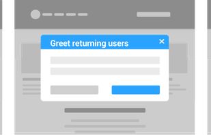 Automate messages to user segments. 