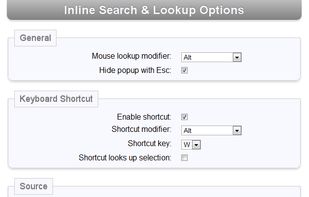 Inline Search & Lookup screenshot 2