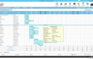 Screen shot of cloud based hotel management software