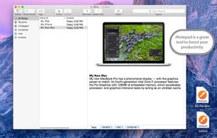 iNotepad screenshot 1