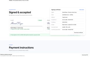 Online E-Signature