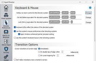 Input Director screenshot 1
