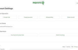 Inquisite screenshot 1