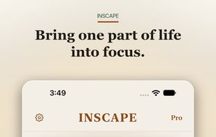 Bring one part of life into focus.