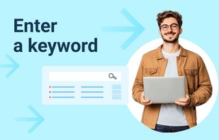 Enter your keyword into the search bar. Apply filters like niche, traffic level, language, and price range.