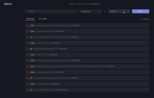 Smart alerting & escalations. Receive alerts immediately if something is out of the ordinary. The automated alerting system allows you to enhance security and collaboration between reams for resolving issues faster.