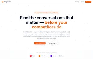 InsightScout screenshot 1