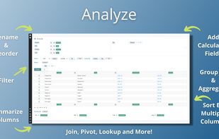 A drag and drop environment with instant feedback that goes beyond basic data manipulation
