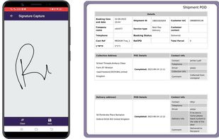 Electronic Proof of Delivery